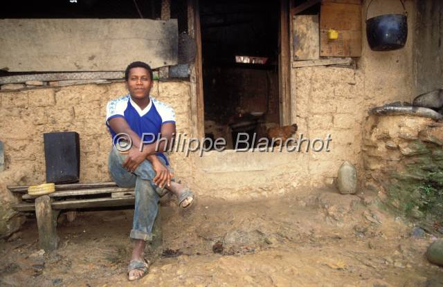 yungas bolivie  21.JPG - Habitant de Tocana Yungas de Bolivie